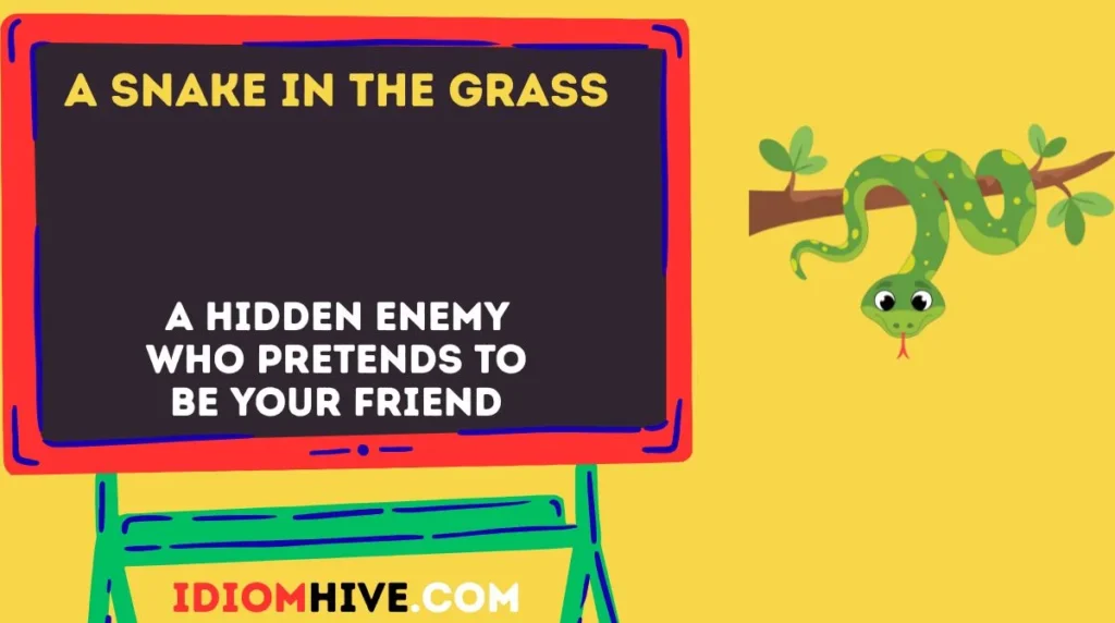 A Snake in the Grass