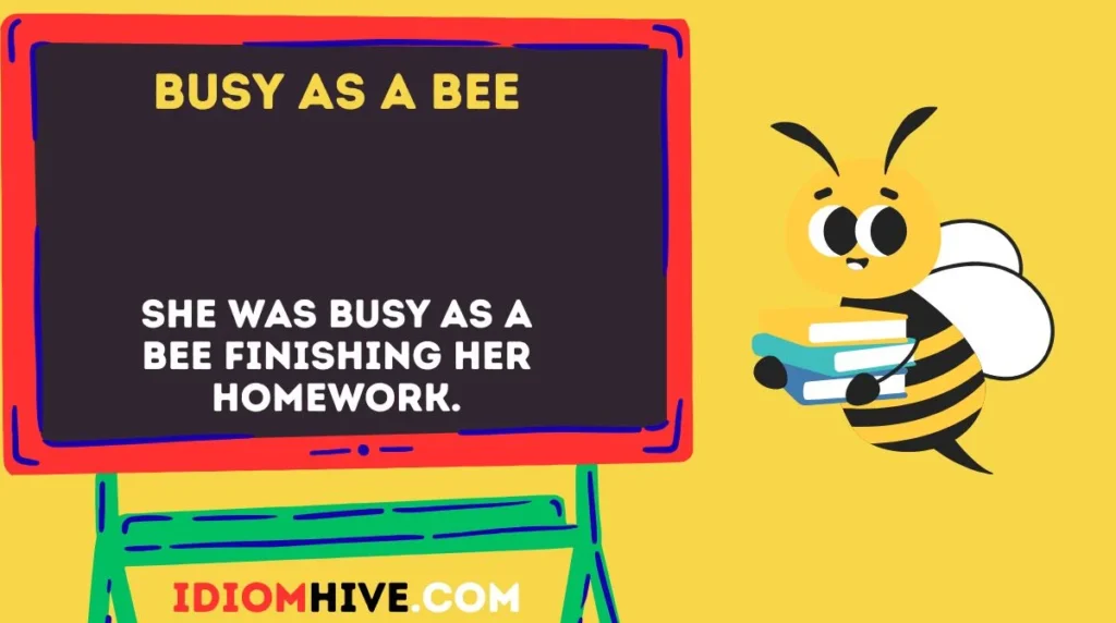 Busy as a bee