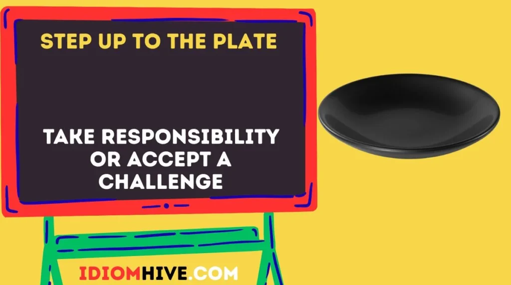 Step up to the plate