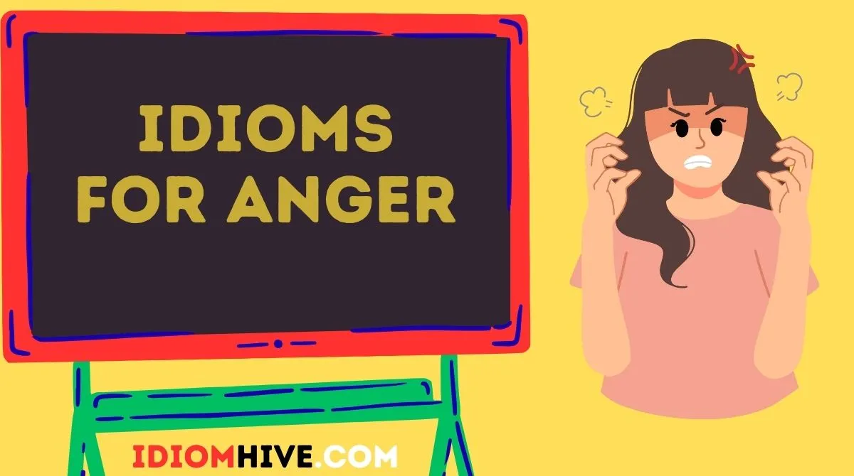 Idioms for Anger