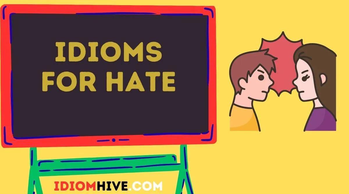 Idioms for Hate