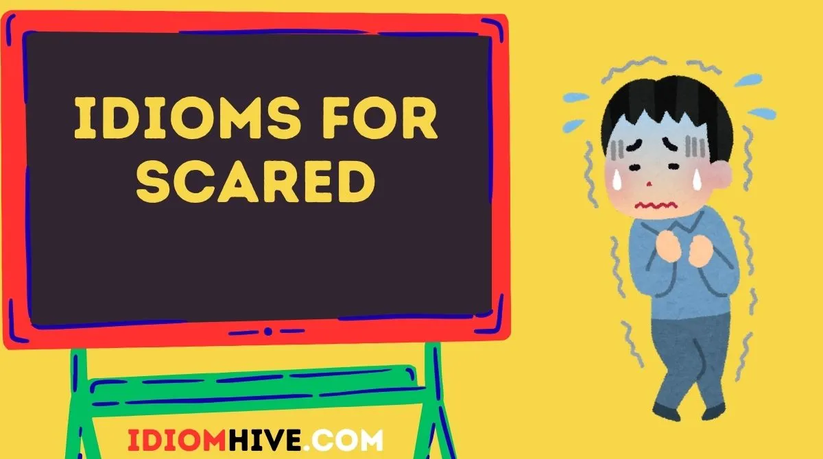 Idioms for Scared